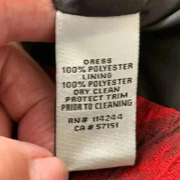 Eliza J Cocktail Xmas Dress, Fit & Flair, Crinoline Skirt, Back Zipper Size 14 - Picture 5 of 7